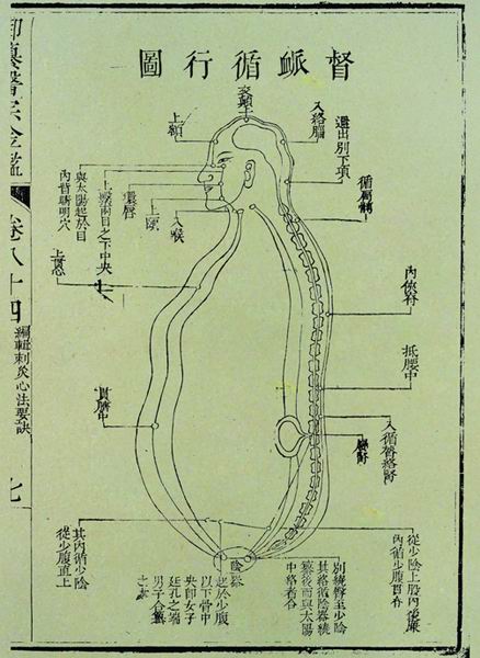 《医宗金鉴》奇经八脉图 