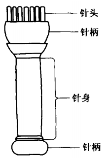 杵针的构造